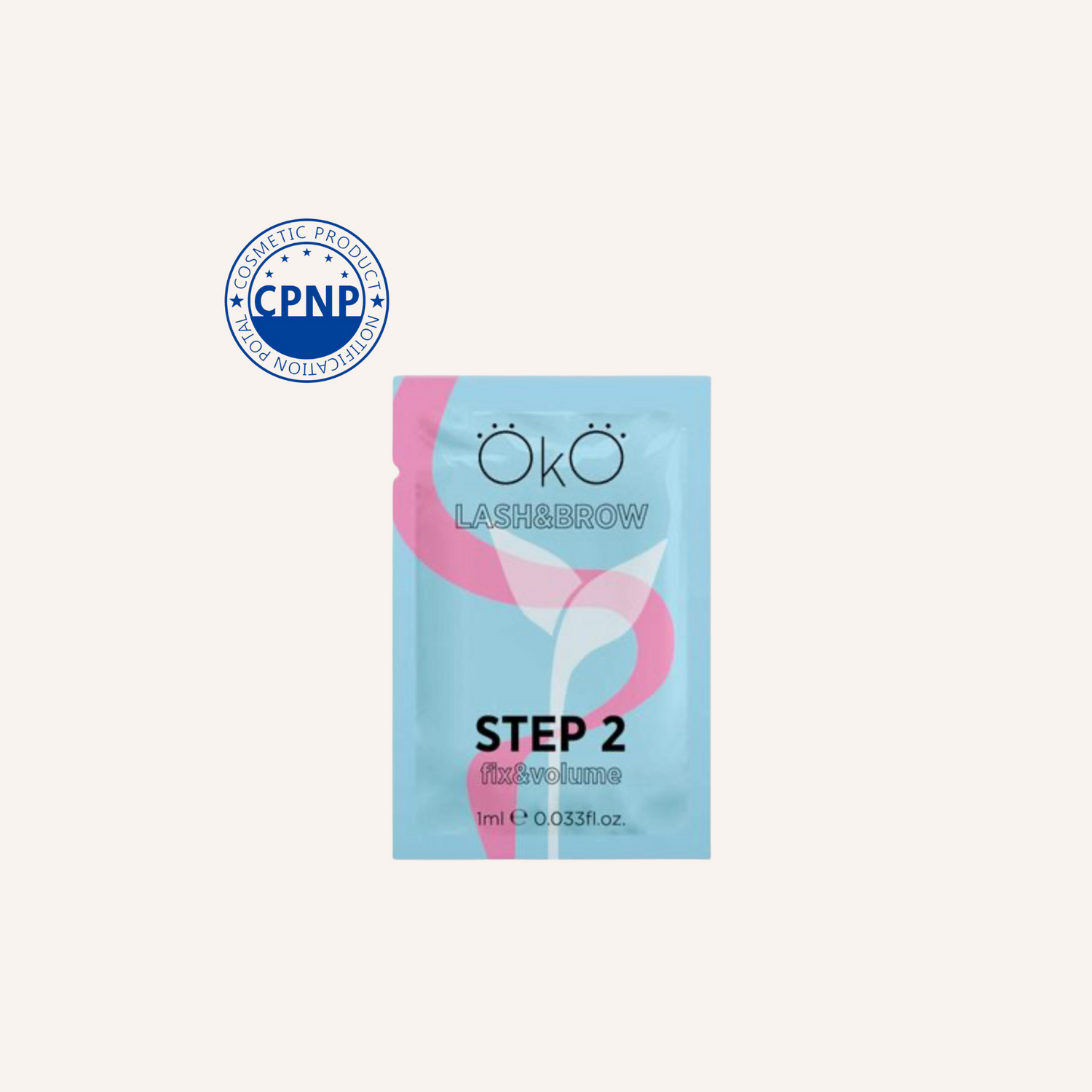 Step 2 FIXATEUR OKO , boîte 5 sachet 1ml soit 5ml